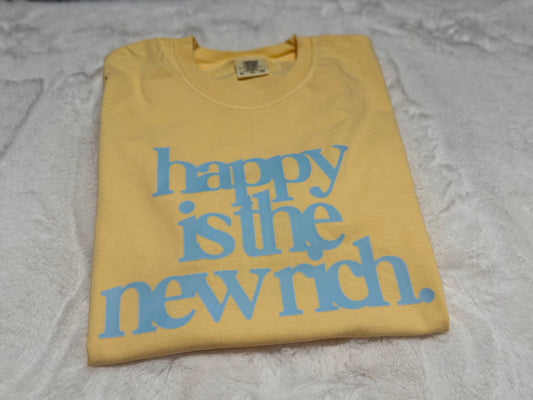 Happy is the new Rich